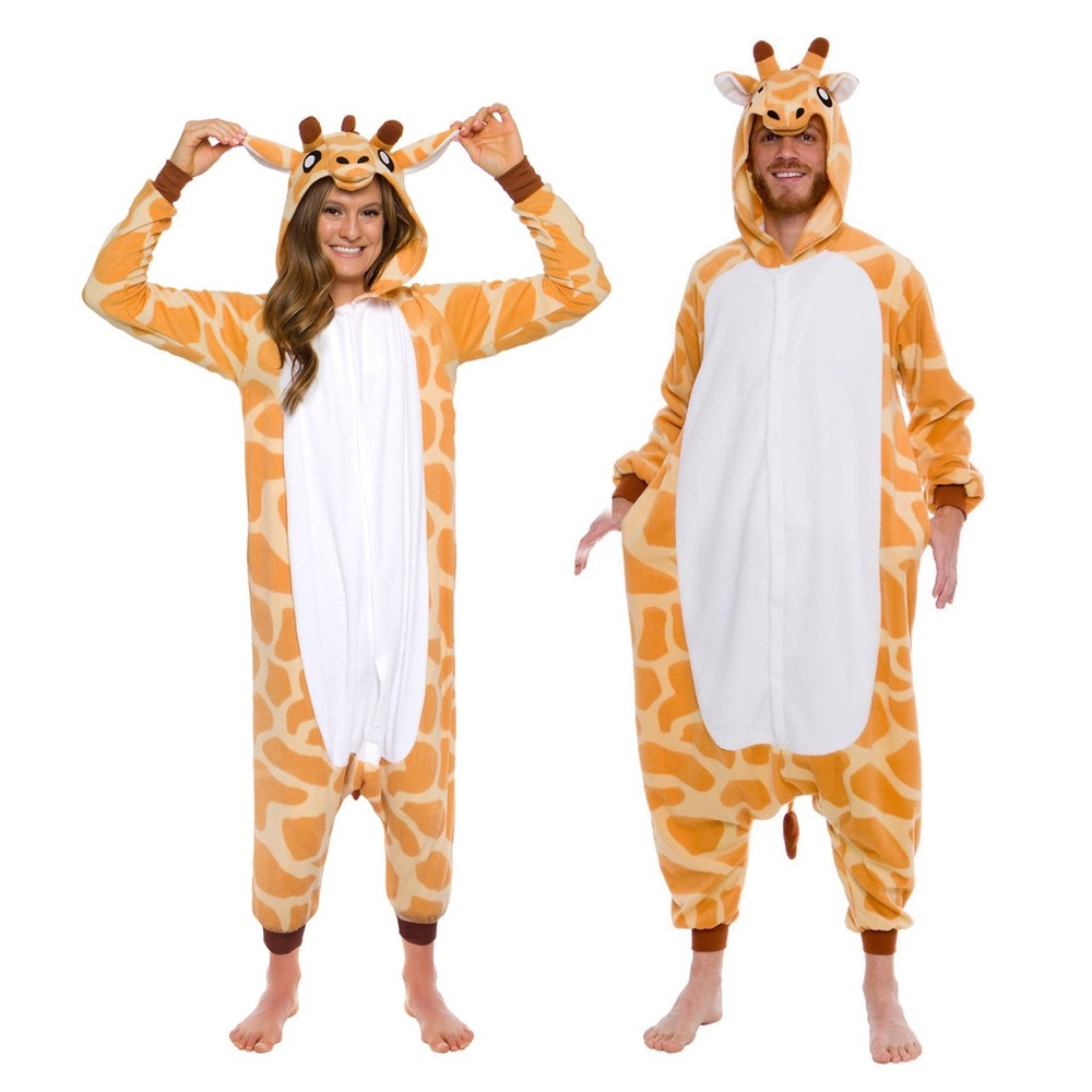 Funziez Giraffe Onesie costume, cosplay, Pajamas NWT Size Medium